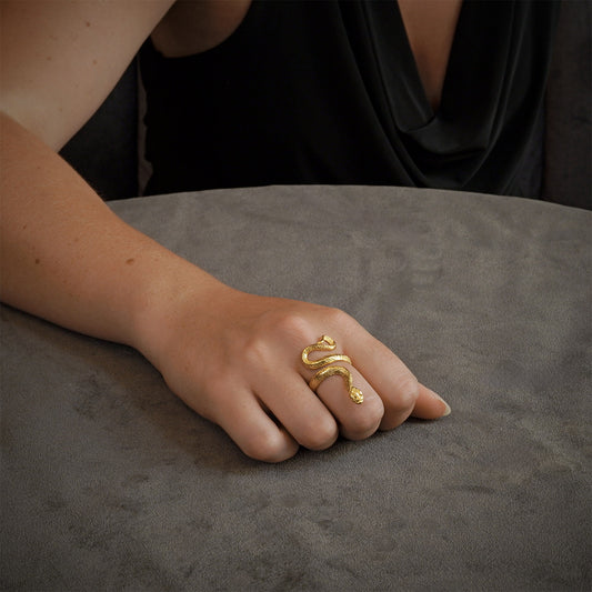 Bague serpent