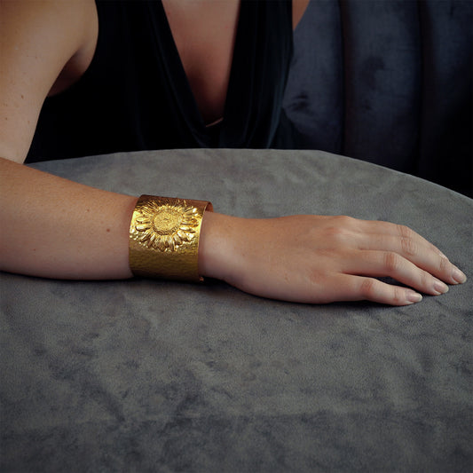 large bracelet tournesol