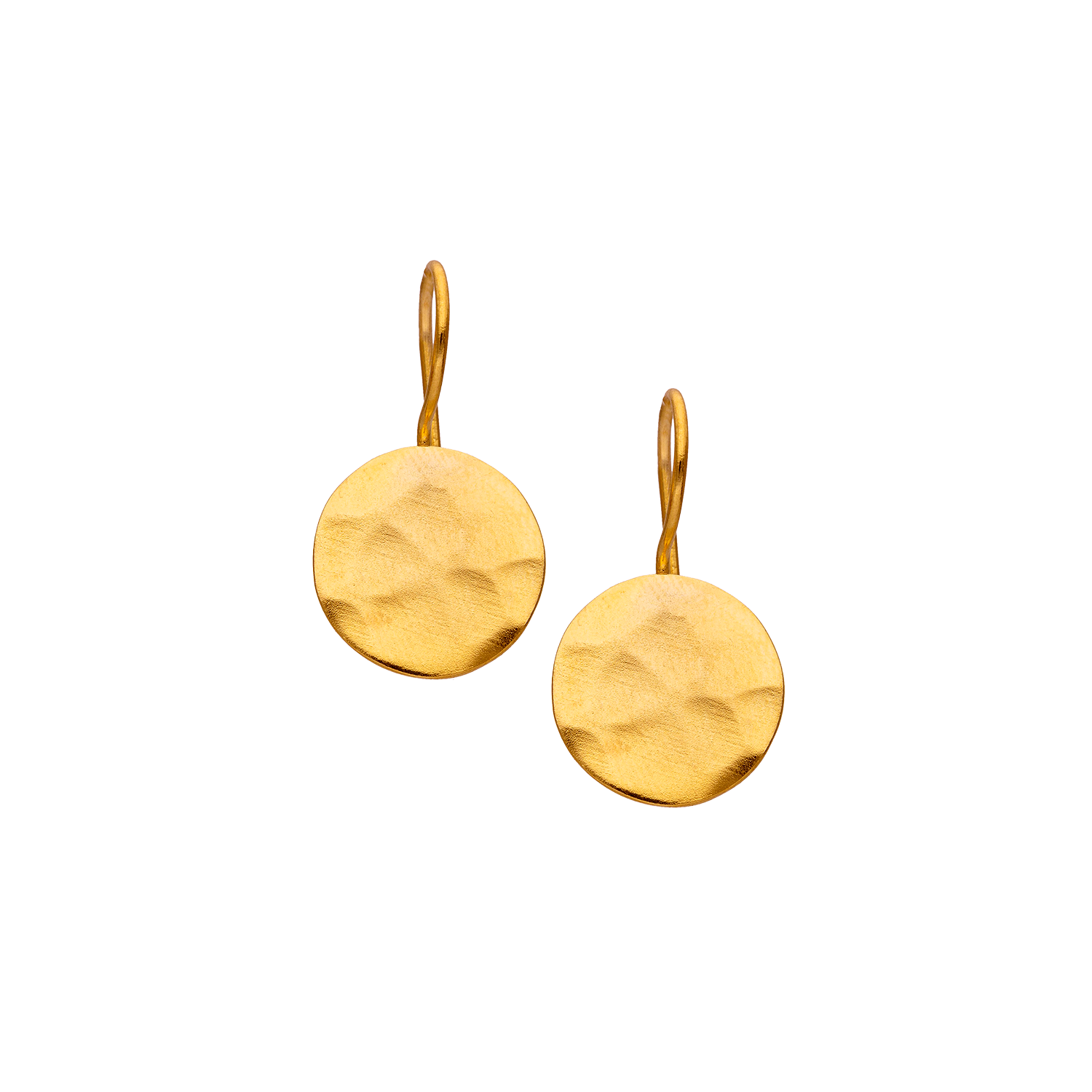boucles d'oreilles créoles circulaires